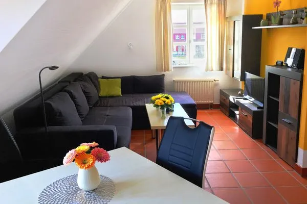 Wohnzimmer  Ferienwohnung Ostseelaune