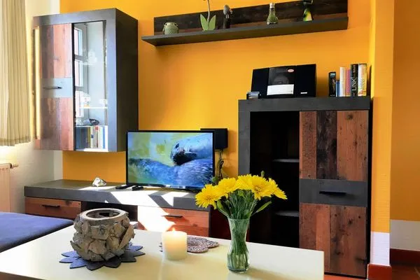 Wohnzimmer  Ferienwohnung Ostseelaune