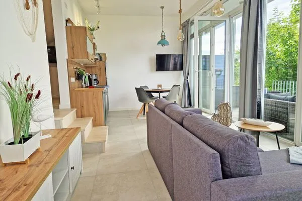 Wohnzimmer  Villa Küstenperle - App. Auszeit - Meerblick pur!
