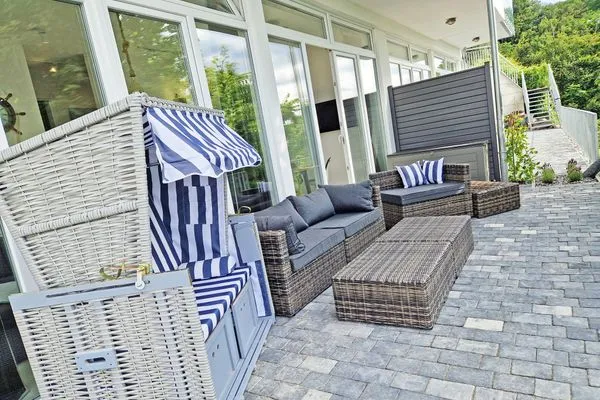 Terrasse  Villa Küstenperle - App. Auszeit - Meerblick pur!