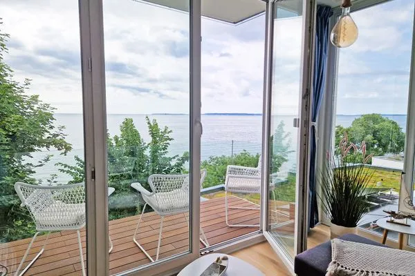 Meerblick  Villa Küstenperle, App. Leuchtfeuer - Meerblick pur!
