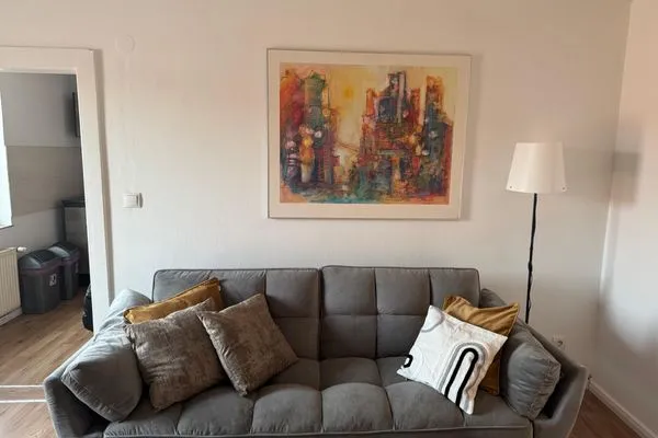 Wohnzimmer  Charmantes Appartement "Florian" mit 3 Schlafzimmern in Bernburg