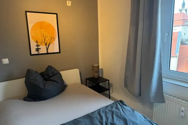 Schlafzimmer  Charmantes Appartement "Florian" mit 3 Schlafzimmern in Bernburg