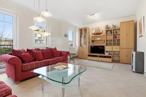 Wohnzimmer  Schloonseevillen, Whg. 07