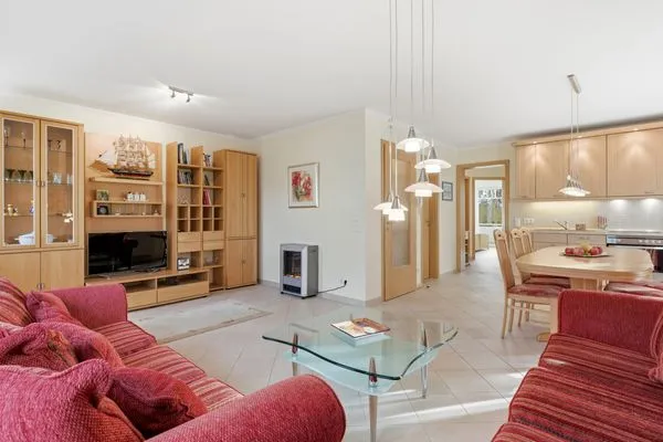 Wohnzimmer  Schloonseevillen, Whg. 07