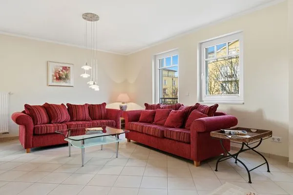 Wohnzimmer  Schloonseevillen, Whg. 07