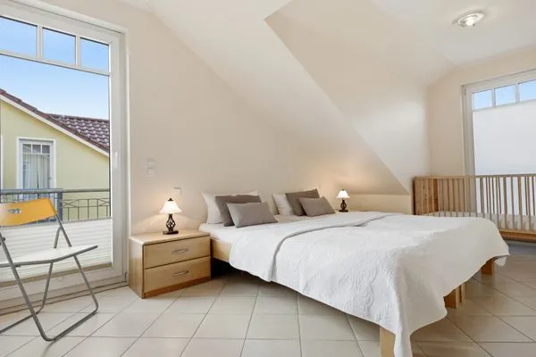 Schlafzimmer  Schloonseevillen, Whg. 20