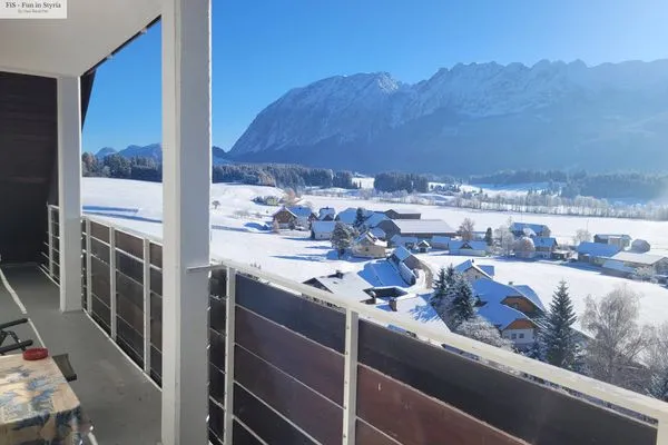 Balkon  Apartment Panoramablick by FiS - Fun in Styria