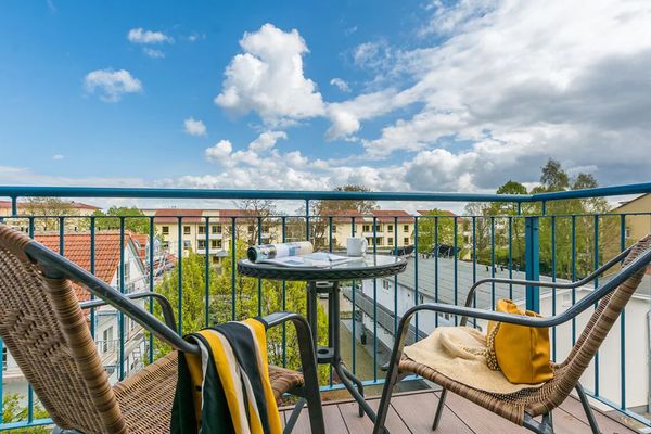  Appartementanlage Strandjuwel Fewo 219 Kühlungsborn-Ost - Balkon