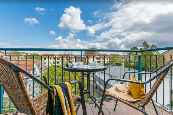  Appartementanlage Strandjuwel Fewo 227 Kühlungsborn-Ost - Balkon