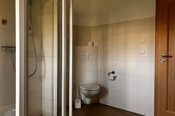 Badezimmer  Ferienwohnung Guder