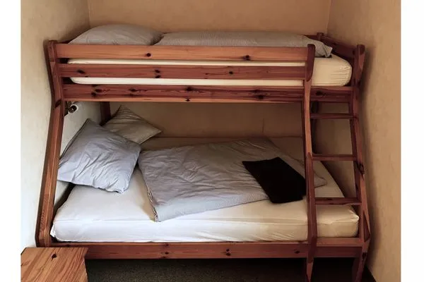 Schlafzimmer  Ferienwohnung Guder