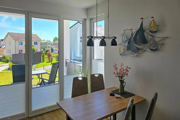 Wohnzimmer  Aparthotel am Nationalpark, Wohnung Wald & Meer - modern und rollstuhlgeeignet