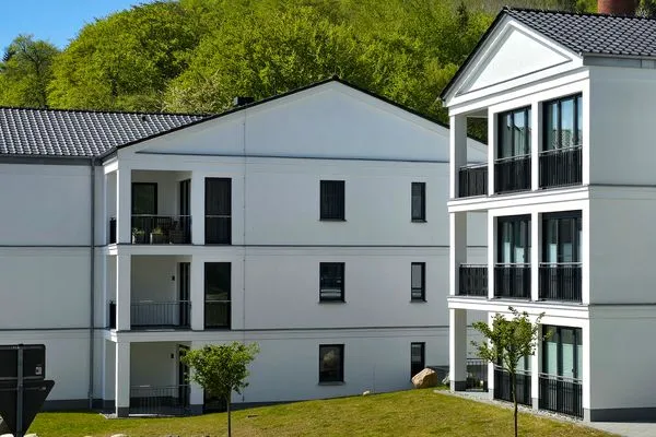 Fassade / Eingang  Aparthotel am Nationalpark, Wohnung Wald & Meer - modern und rollstuhlgeeignet