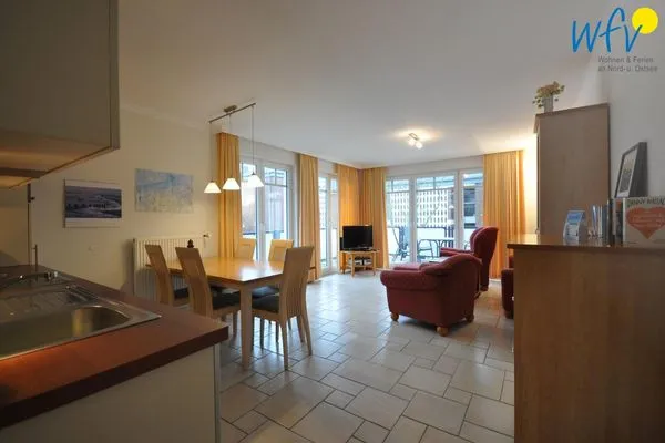 Wohnzimmer Villa Rossini Ferienwohnung 4