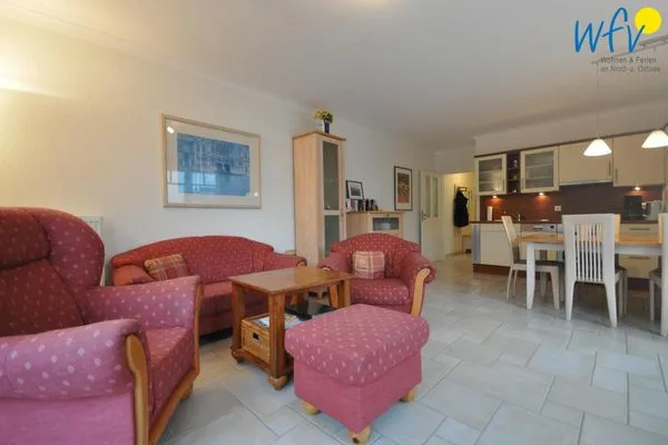 Wohnzimmer Villa Rossini Ferienwohnung 4
