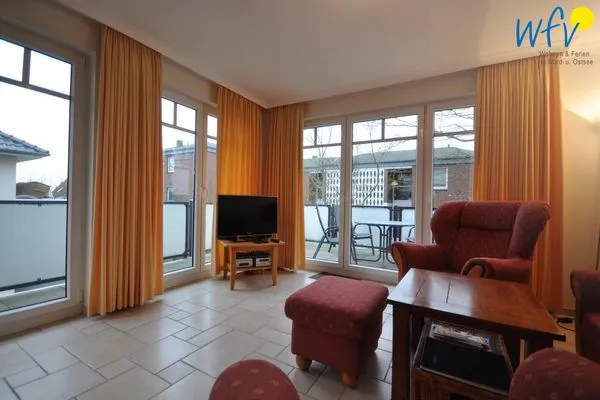 Wohnzimmer Villa Rossini Ferienwohnung 4