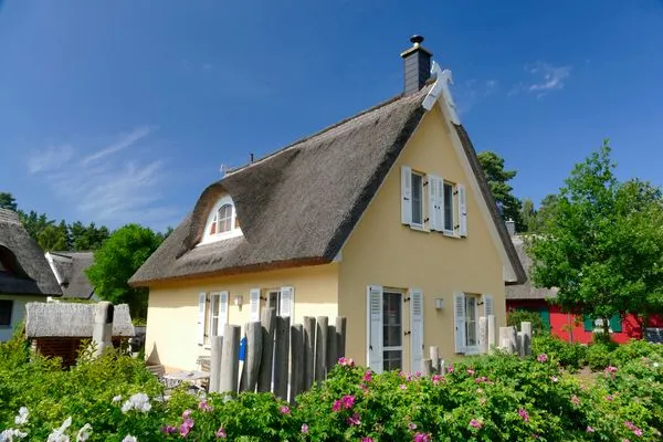 Fassade / Eingang  Reethaus Seeschwalbe - strandnah