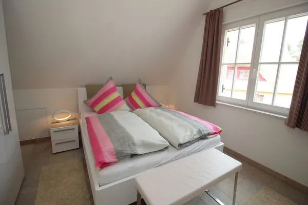 Schlafzimmer  Reethaus Seeschwalbe - strandnah