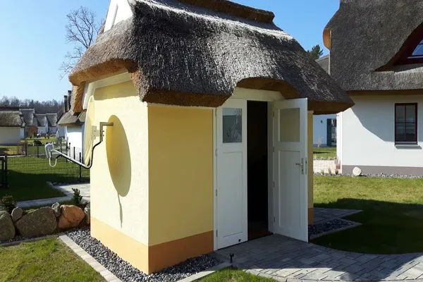 Garten  Reethaus Seeschwalbe - strandnah