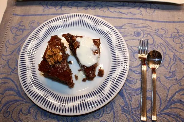 Karithopita - Walnusskuchen