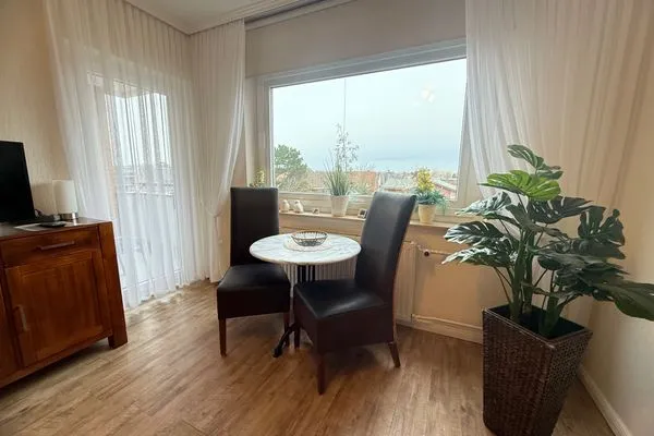 Wohnzimmer Ferienwohnung im Haus Nordland App 59