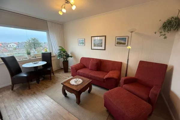 Wohnzimmer Ferienwohnung im Haus Nordland App 59