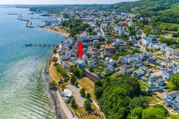 Vogelperspektive  Villa Küstenperle, App. Muschelblick - Meerblick pur!