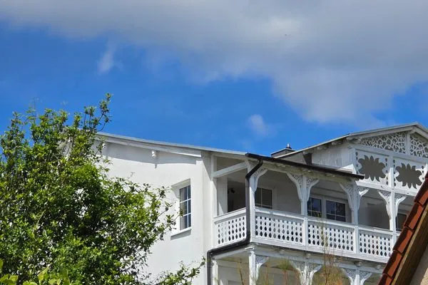 Balkon  Bädervilla Emma - Ferienwohnung Ostseepanorama