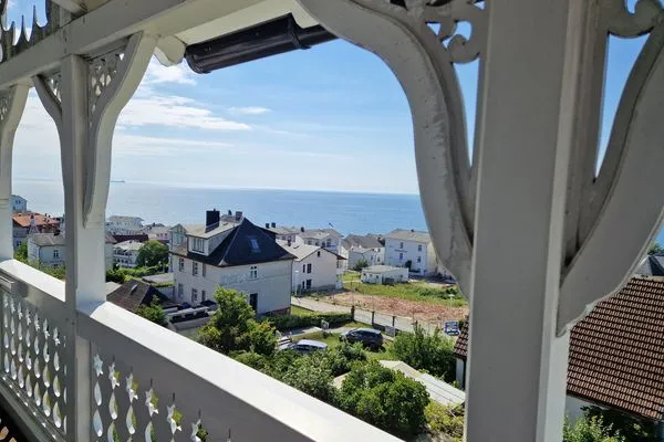 Meerblick  Bädervilla Emma - Ferienwohnung Ostseepanorama