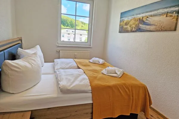 Schlafzimmer  Bädervilla Emma - Ferienwohnung Ostseepanorama