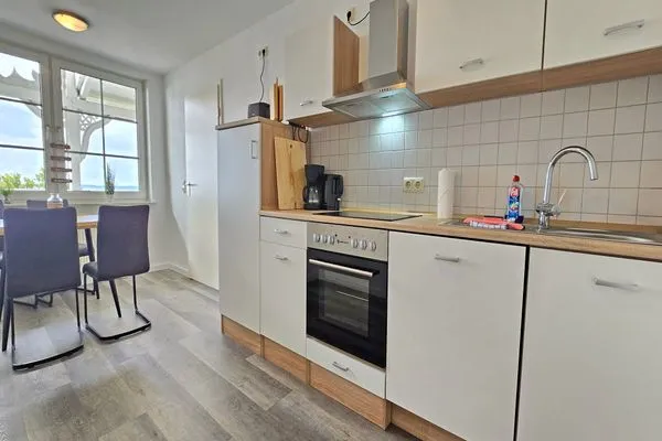 Küche / Küchenzeile  Bädervilla Emma - Ferienwohnung Ostseepanorama