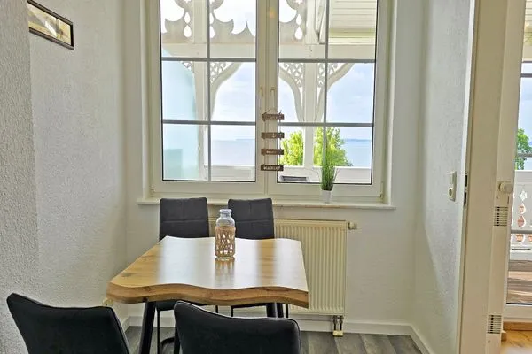 Küche / Küchenzeile  Bädervilla Emma - Ferienwohnung Ostseepanorama