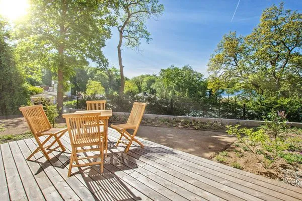 Terrasse  Seehaus Söt Mine