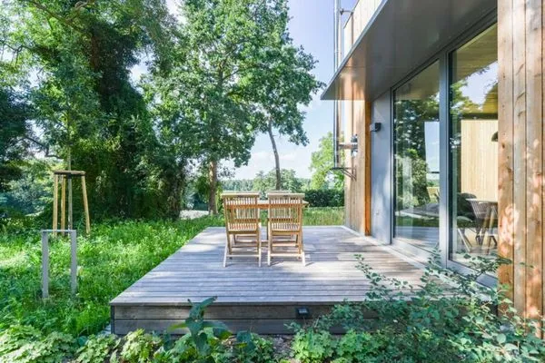 Terrasse  Seehaus Lütt Marten