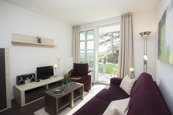 Wohnzimmer  Residenz am Balmer See, Whg. 03