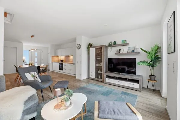 Wohnzimmer  Bernsteinquartier, Ferienhaus 6e