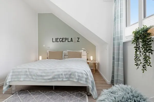 Schlafzimmer  Bernsteinquartier, Ferienhaus 6e