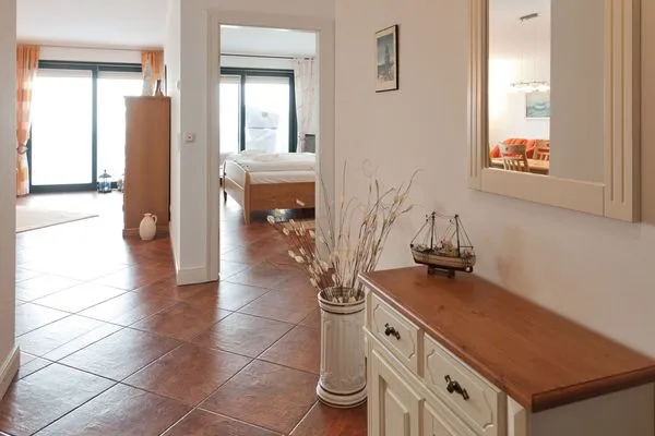Empfang  Villa Friede-Marie, App. Meeresidyll - mit herrlichem Ostseeblick und Balkon