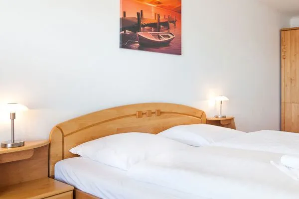 Bett  Villa Friede-Marie, App. Meeresidyll - mit herrlichem Ostseeblick und Balkon