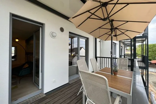 Balkon  Bernsteinquartier, Whg. 05.56 "Meeresgold"