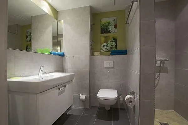 Badezimmer  Residenz am Balmer See, Whg. 05