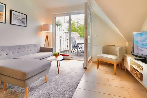 Wohnzimmer  Haus Auguste, Whg. 16