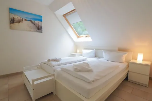 Schlafzimmer  Haus Auguste, Whg. 16