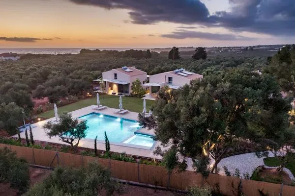 Bird's eye view  Helichrysum Lofts Family House