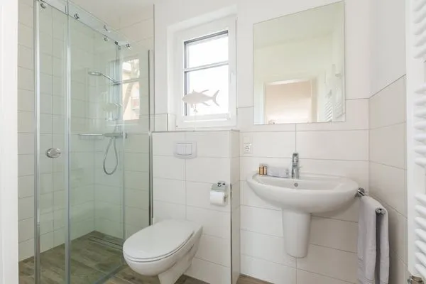 Badezimmer  Ferienhaus Bresewitz
