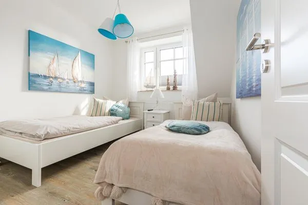 Schlafzimmer  Ferienhaus Bresewitz