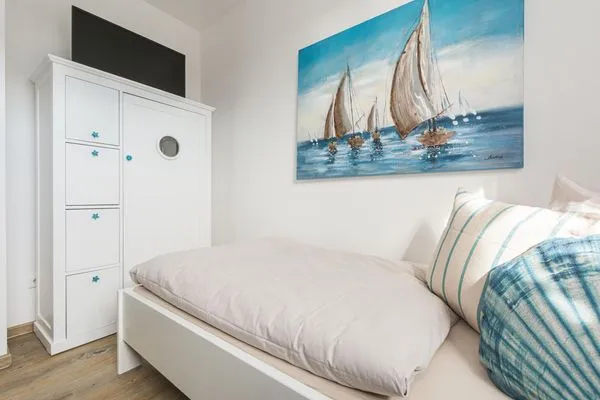 Schlafzimmer  Ferienhaus Bresewitz