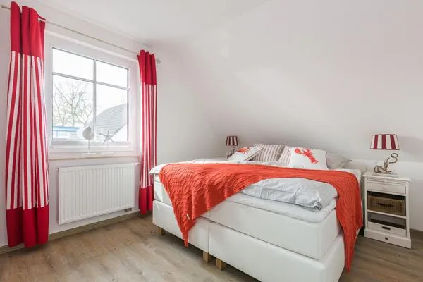 Schlafzimmer  Ferienhaus Bresewitz