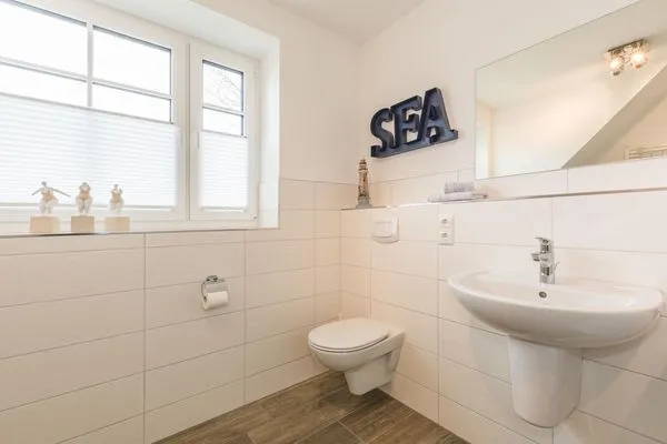 Badezimmer  Ferienhaus Bresewitz